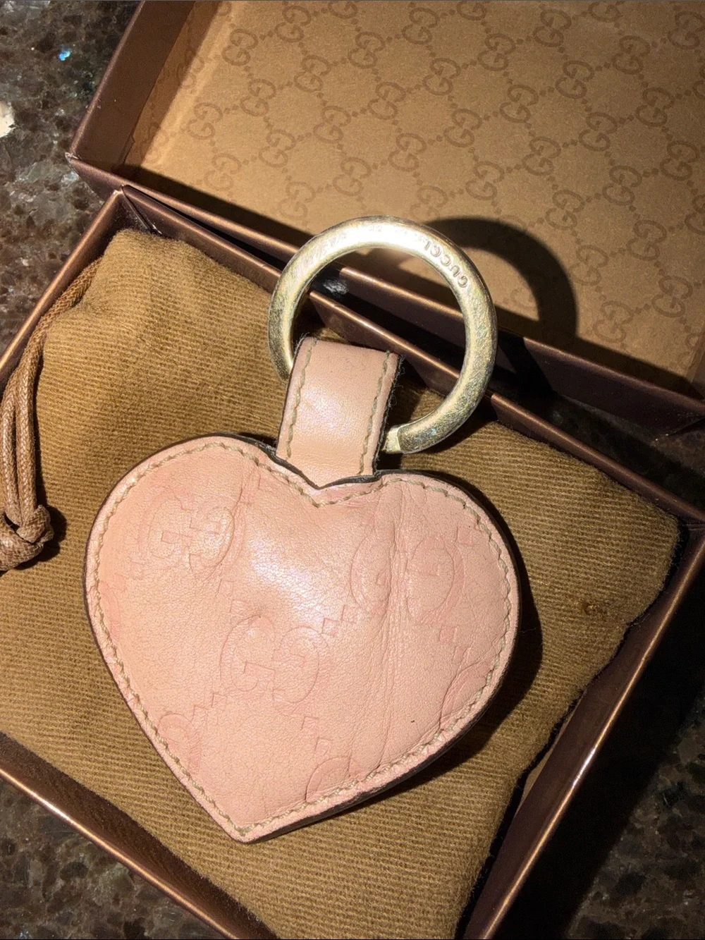 Gucci heart shaped